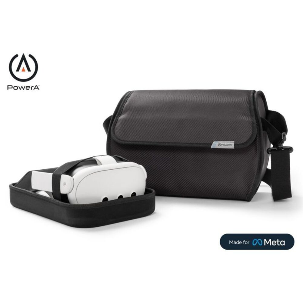 PowerA -  Meta Quest Carrying Case with Cleaning Acce Black